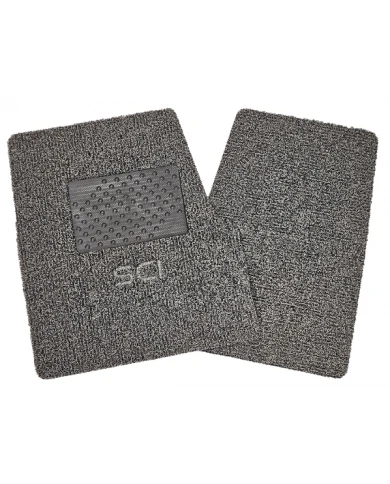 SCIFM1002-Floor Mat - Freightliner 2008-2018 Cascadia/Coronado - Black/Grey w/ SCI Logo SCIFM1002-Floor Mat - Freightliner 2008-2018 Cascadia/Coronado - Black/Grey w/ SCI Logo