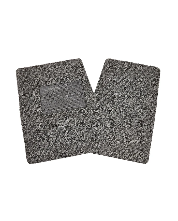 SCIFM1002-Floor Mat - Freightliner 2008-2018 Cascadia/Coronado - Black/Grey w/ SCI Logo SCIFM1002-Floor Mat - Freightliner 2008-2018 Cascadia/Coronado - Black/Grey w/ SCI Logo