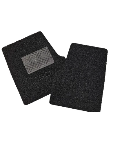 SCIFM1001-Floor Mat - Freightliner 2008-2018 Cascadia/Coronado - Black w/ SCI Logo SCIFM1001-Floor Mat - Freightliner 2008-2018 Cascadia/Coronado - Black w/ SCI Logo