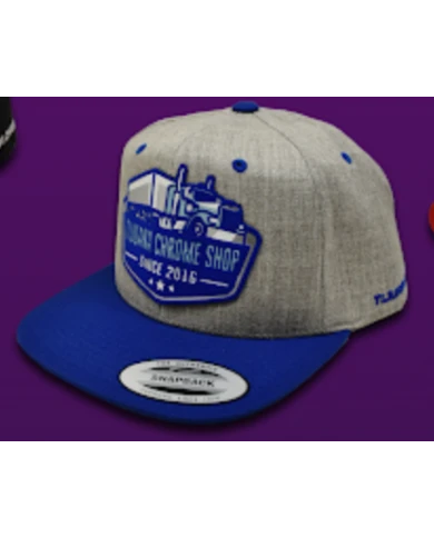 TCS GORRA GREY/BLUE PARCHE PLANCHADO TCS144 TCS GORRA GREY/BLUE PARCHE PLANCHADO TCS144