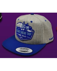 TCS GORRA GREY/RED PARCHE PLANCHADO BLUE /RED-TCS147 TCS GORRA GREY/RED PARCHE PLANCHADO BLUE /RED-TCS147