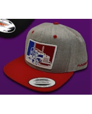 TCS GORRA GREY/RED PARCHE PLANCHADO BLUE /RED-TCS147 TCS GORRA GREY/RED PARCHE PLANCHADO BLUE /RED-TCS147