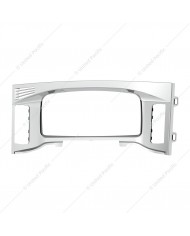 UP42427 - Chrome Plastic Center Dash Instrument Bezel For 2018-2023 Freightliner Cascadia UP42427 - Chrome Plastic Center Dash Instrument Bezel For 2018-2023 Freightliner Cascadia