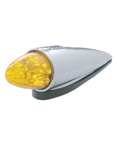 UP39962-19 LED Watermelon Grakon 1000 Style Cab Light Kit - Amber LED/Amber Lens