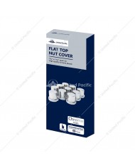 UP10761 - 1/2" x 1-7/16" Chrome Plastic Spike Nut Covers - Push-On (10-Pack) UP10761 - 1/2" x 1-7/16" Chrome Plastic Spike Nut Covers - Push-On (10-Pack)