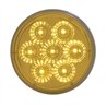 UP39974-7 LED 4" Reflector Turn Signal Light - Amber LED/Clear Lens