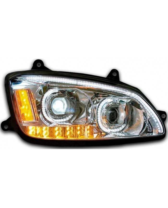NTP77916CHD - KW T660 LED HEADLIGHT CHROME (DRIVER)