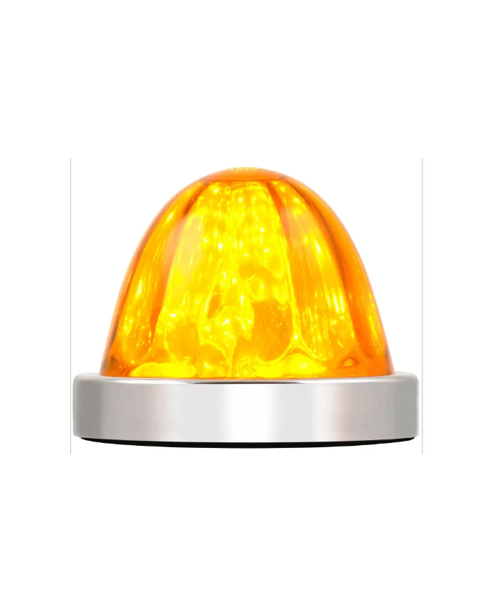 GG81860-L.Amber Watermelon Glass Kit W/Amb 18 LED Base & S.S. Bezel GG81860-L.Amber Watermelon Glass Kit W/Amb 18 LED Base & S.S. Bezel