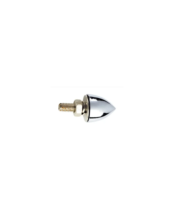 NTP13803 - CHROME BULLET LICENSE PLATE NUTS (4pc) NTP13803 - CHROME BULLET LICENSE PLATE NUTS (4pc)