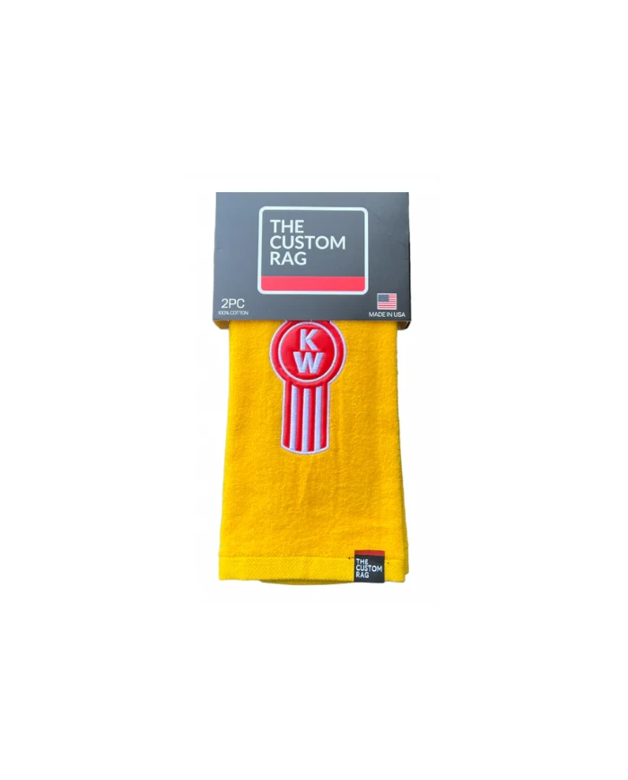 Truck Rags Kenworth/ Red kw logo (1PZ)