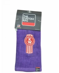 Truck Rags Kenworth/ Red kw logo (1PZ)