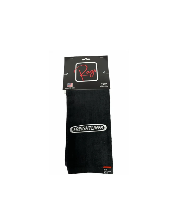 Truck Rags Freightliner/ Black Freight logo (1 PZ) Truck Rags Freightliner/ Black Freight logo (1 PZ)
