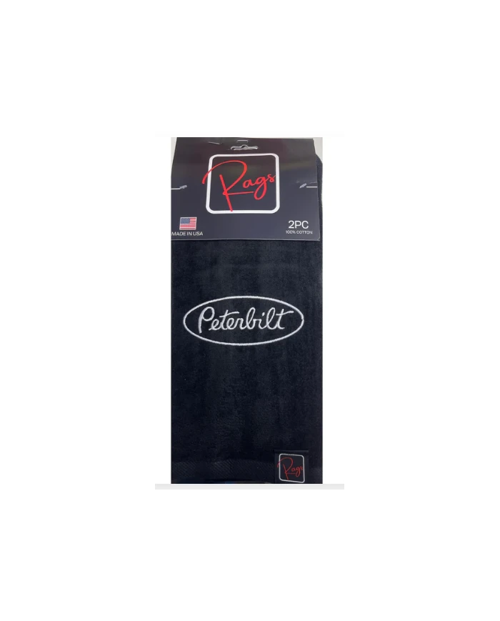 Truck Rags Peterbilt/ Black Peter logo (1 PZ)