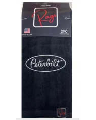 Truck Rags Peterbilt/ Black Peter logo (1 PZ)