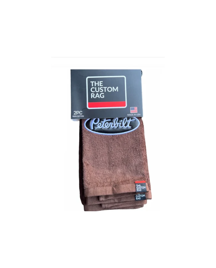 Truck Rags Peterbilt/ Black Peter logo (1 PZ)