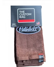 Truck Rags Peterbilt/ Black Peter logo (1 PZ)