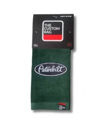 Truck Rags Peterbilt/ Black Peter logo (1 PZ)