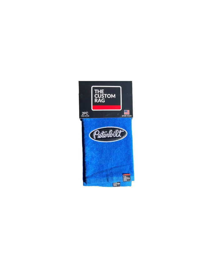 Truck Rags Peterbilt/ Black Peter logo (1 PZ)