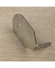 JMLSS-1003 - Stainless Mirror Turn Signal ANGLED BRACKET w/ 1 WM Light Hole