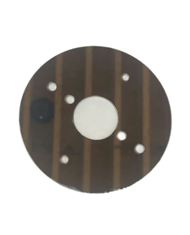 JMLSS-1001 - Stainless Bunk Adapter KIT- PLATE ONLY w/ 1 WM Light Hole