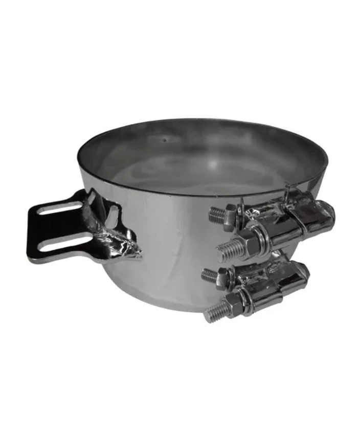 Abrazadera de cincho 7 plg cromado Abrazadera de cincho 7 plg cromado