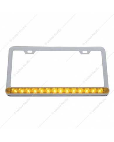 UP37943 - 19 LED 12" Reflector Light Bar With Bezel (Stop, Turn & Tail) - Red LED/Clear Lens UP37943 - 19 LED 12" Reflector Light Bar With Bezel (Stop, Turn & Tail) - Red LED/Clear Lens