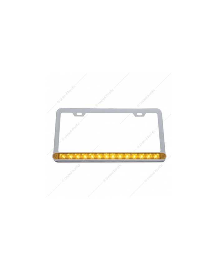 UP37943 - 19 LED 12" Reflector Light Bar With Bezel (Stop, Turn & Tail) - Red LED/Clear Lens UP37943 - 19 LED 12" Reflector Light Bar With Bezel (Stop, Turn & Tail) - Red LED/Clear Lens