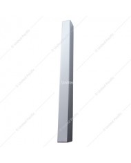 UP28135 - Stainless Center Windshield Post Cover For Freightliner FLD & Classic