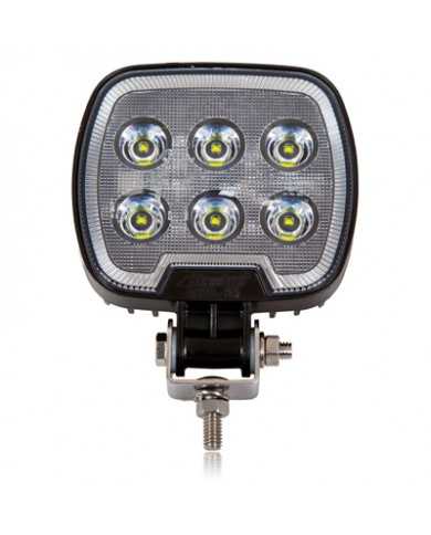 MXMWL-30-Square 6 LED Work Light 1,400 Lumens 12/24VDC MXMWL-30-Square 6 LED Work Light 1,400 Lumens 12/24VDC