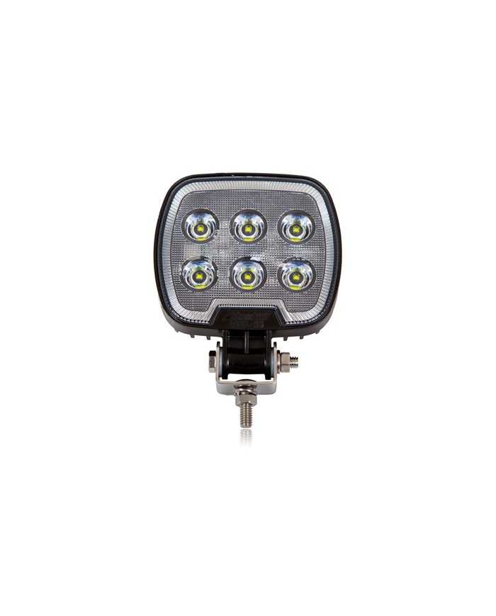 MXMWL-30-Square 6 LED Work Light 1,400 Lumens 12/24VDC
