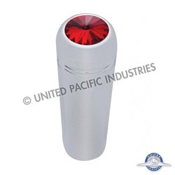 UP40018P-1-7/8" Short Aluminum Toggle Switch Extension With Crystal For Kenworth - Red Crystal (2-Pack)