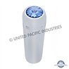 UP40019P-1-7/8" Short Aluminum Toggle Switch Extension With Crystal For Kenworth - Blue Crystal (2-Pack)