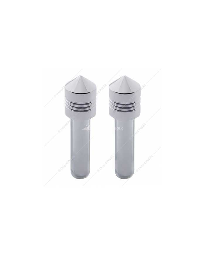 UP40180 - Chrome Door Lock Knob - Pointed (2pc/set) UP40180 - Chrome Door Lock Knob - Pointed (2pc/set)