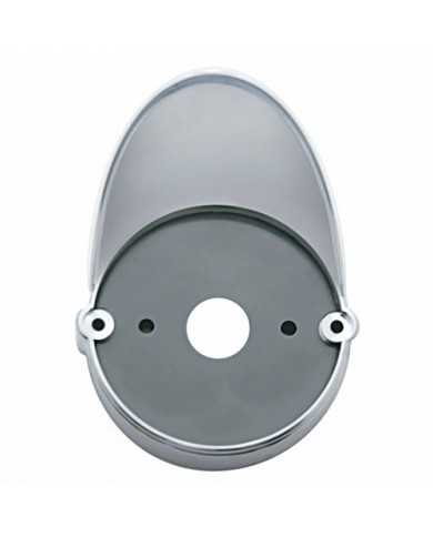 UP39208B - Chrome LED Light Flush Mount Base With Visor For Grakon 1000 Style Lights (Bulk) UP39208B - Chrome LED Light Flush Mount Base With Visor For Grakon 1000 Style Lights (Bulk)
