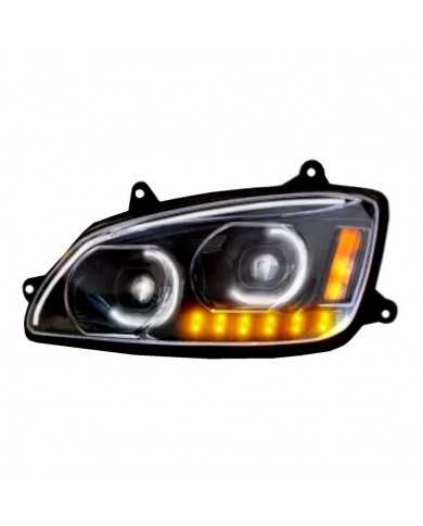 NTP77916BLKD - KW T660 LED HEADLIGHT BLACK (DRIVER) NTP77916BLKD - KW T660 LED HEADLIGHT BLACK (DRIVER)