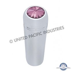 UP40021P-1-7/8" Short Aluminum Toggle Switch Extension With Crystal For Kenworth - Purple Crystal (2-Pack)