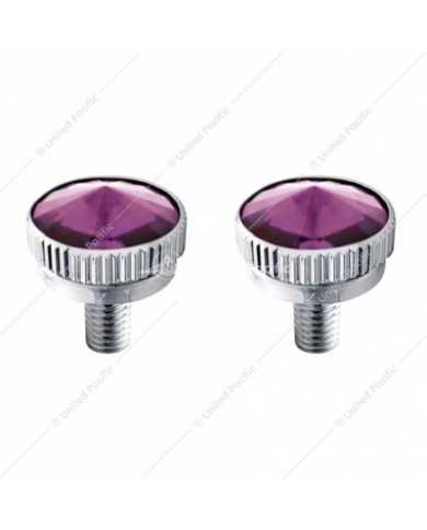 UP21769 - 6mm CB Mounting Bolt With Purple Crystal (2-Pack) UP21769 - 6mm CB Mounting Bolt With Purple Crystal (2-Pack)