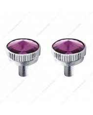 UP21770 - 6mm CB Mounting Bolt With Red Crystal (2-Pack)