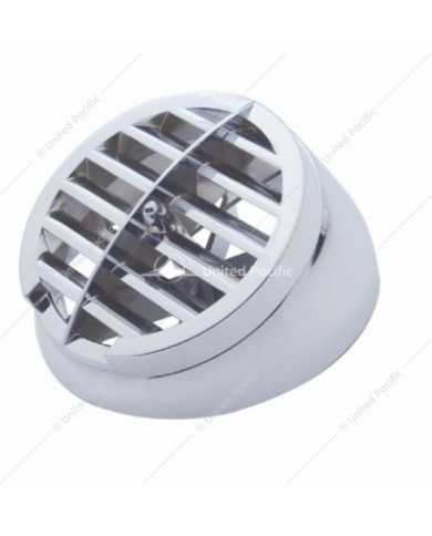 UP41014 - Chrome Plastic A/C Vent For 1967-1987 Peterbilt 359 UP41014 - Chrome Plastic A/C Vent For 1967-1987 Peterbilt 359