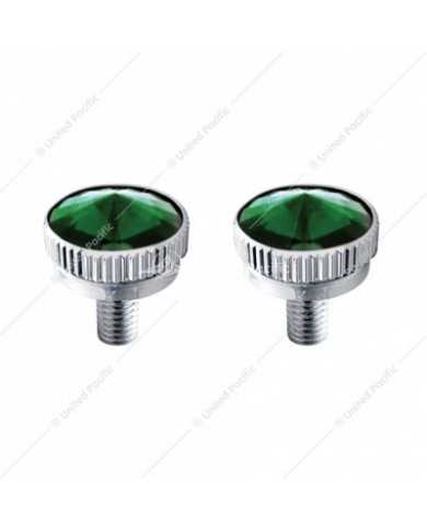 UP21761 - 5mm CB Mounting Bolt With Green Crystal (2-Pack) UP21761 - 5mm CB Mounting Bolt With Green Crystal (2-Pack)
