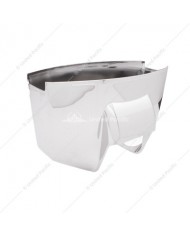 UP40906 - Chrome Upper Steering Top Cover For 1997-2001 Kenworth W900/T800 And Peterbilt 379/378