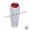 UP40023-2-1/4" Long Aluminum Toggle Switch Extension With Crystal For Kenworth - Red Crystal