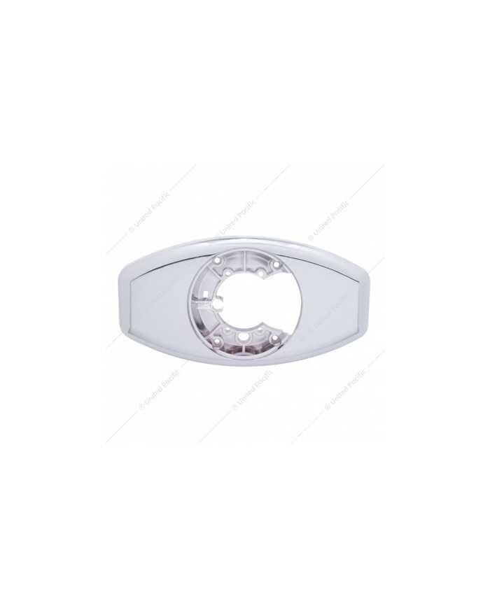 UP40906 - Chrome Upper Steering Top Cover For 1997-2001 Kenworth W900/T800 And Peterbilt 379/378