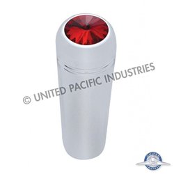 UP40023P-2-1/4" Long Aluminum Toggle Switch Extension With Crystal For Kenworth - Red Crystal (2-Pack)