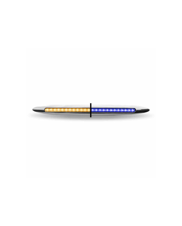 TXTLED-FX79-17" Slim Marker Dual Flatline Amber/Blue LED (24 Diodes) TXTLED-FX79-17" Slim Marker Dual Flatline Amber/Blue LED (24 Diodes)