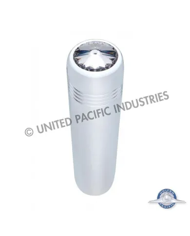 UP40025-2-1/4" Long Aluminum Toggle Switch Extension With Crystal For Kenworth - Clear Crystal