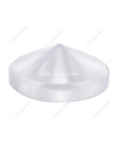 UP10228-8" Chrome Pointed Rear Hubcap