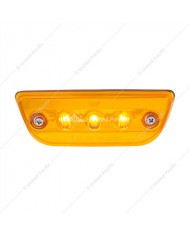UP36808 - 3 LED Cab Light For 2013-2021 Peterbilt 579 & Kenworth T680/T770/T880 -Amber LED/Lens UP36808 - 3 LED Cab Light For 2013-2021 Peterbilt 579 & Kenworth T680/T770/T880 -Amber LED/Lens