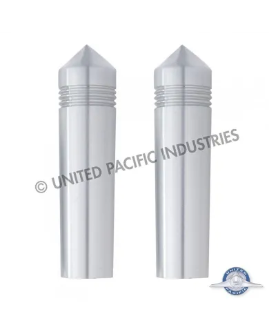 UP40037P-Chrome Toggle Switch Extension - Pointed (2-Pack)