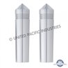 UP40037P-Chrome Toggle Switch Extension - Pointed (2-Pack)